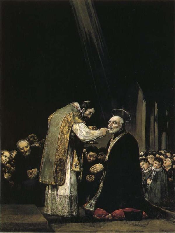 Francisco Goya Last Communion of St Joseph of Calasanz